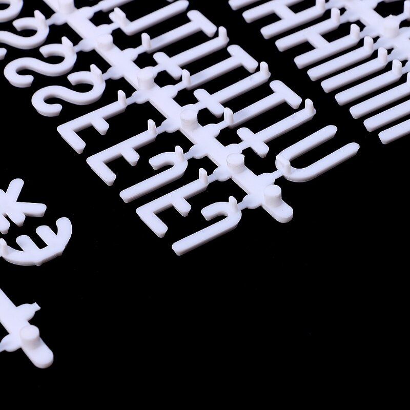 Caracteres para placa de letra de feltro 340 números de peça para placa de letra mutável k1mf