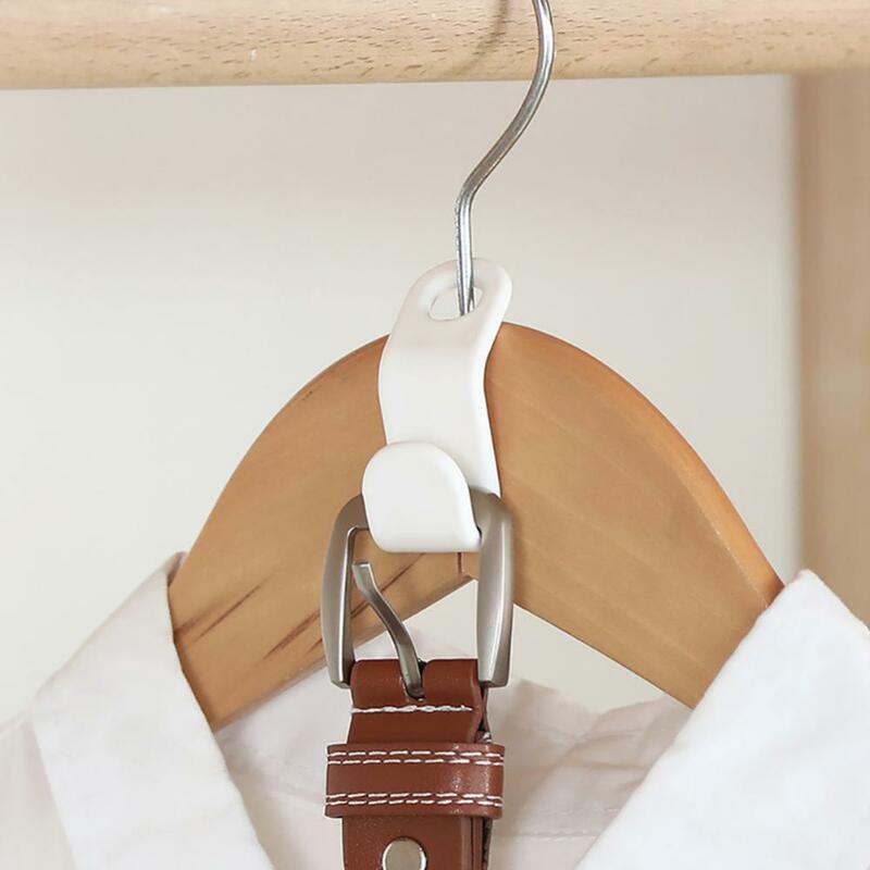 12Pcs Mini Kleiderbügel Haken Falten Lagerung Halter Kleidung Garderobe Hängende Aufhänger Verbindung Haken Platzsparende Stecker