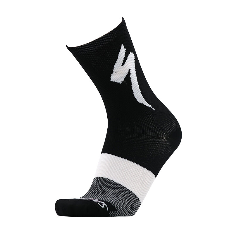 Novas meias esportivas homens e mulheres bicicleta meias profissionais respirável meias elásticas ciclismo meias