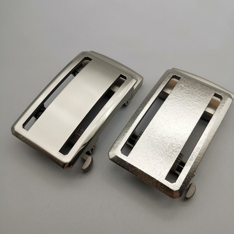 Hebilla de cinturón para hombre, hebilla automática de titanio puro de grado sólido 1, sin dientes, Simple, 3,5/3,8 Cm