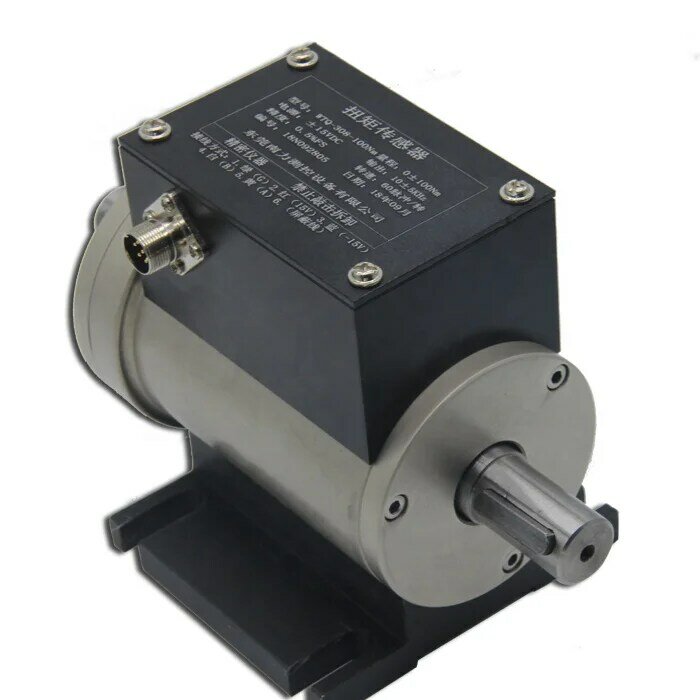 WTQ-803 Sensor Kecepatan Torsi Putar Non-kontak Jenis Poros Langsung Pabrik Sensor Torsi Dinamis Torsi Tinggi