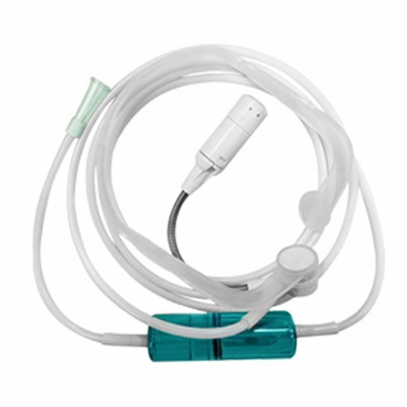 Cánula de oxígeno tipo Nasal para auriculares, tubo de paja de silicona de 2m, concentrador, generador, accesorios para inhalador