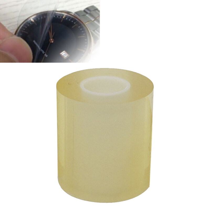 Jewelry Bracelet Protective Roll Scratchproof Dustproof Watch Film Portable Anti Static Strap Transparent Avoid Damage Packaging