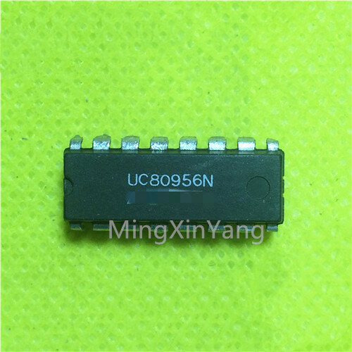 Circuito integrado IC chip, 5 uds., UC80956N DIP-16