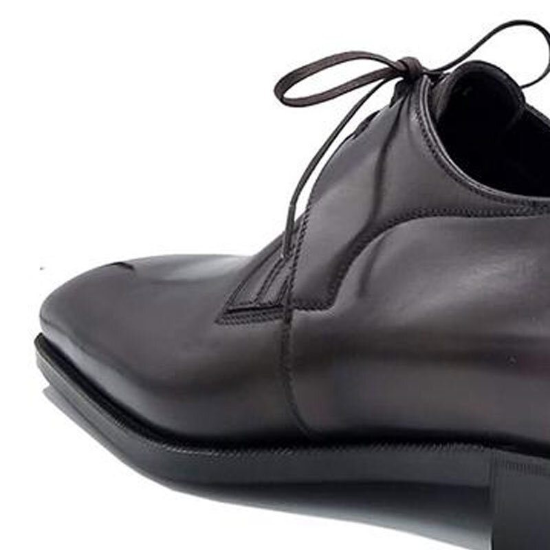 Onkel Saviano Derby Stil Bräutigam Hochzeit Kleid Männlichen Schuhe Formale Beste Männer Schuhe Büro Original Business Designer Schuhe
