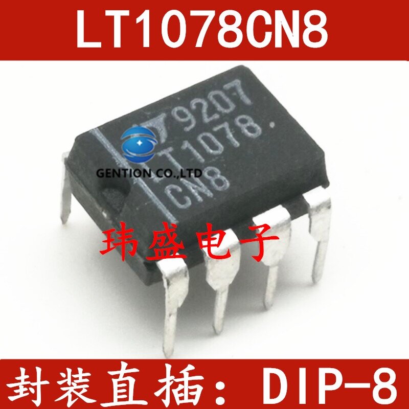 5 Buah LT1078CN8 LT1078 DIP-8 LT1078IN8 LT1078CN8 Tersedia Dalam 100% Baru dan Asli