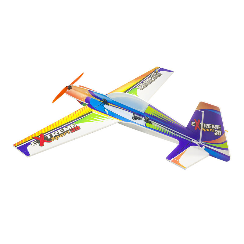 2021 Nieuwe 3d Flying Foam Pp Rc Vliegtuig Xtreme Sportmodel 710Mm (28 ") Spankit Hobbyspeelgoed Lichtste Binnen Buiten