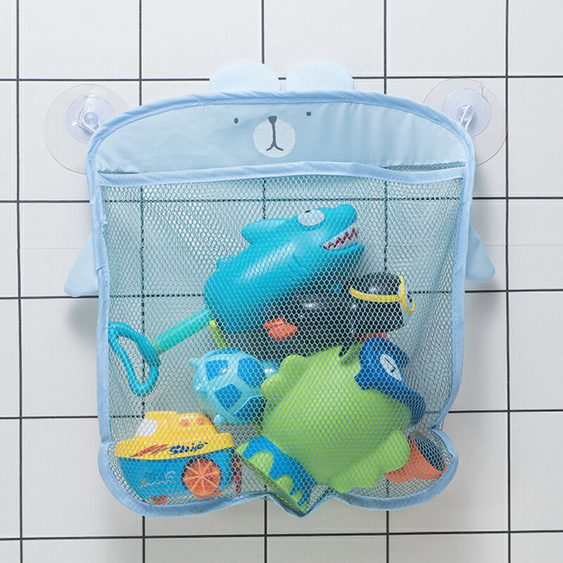Qwz-赤ちゃん用バスセット,動物の形をしたバスおもちゃ用の新しいメッシュバッグ