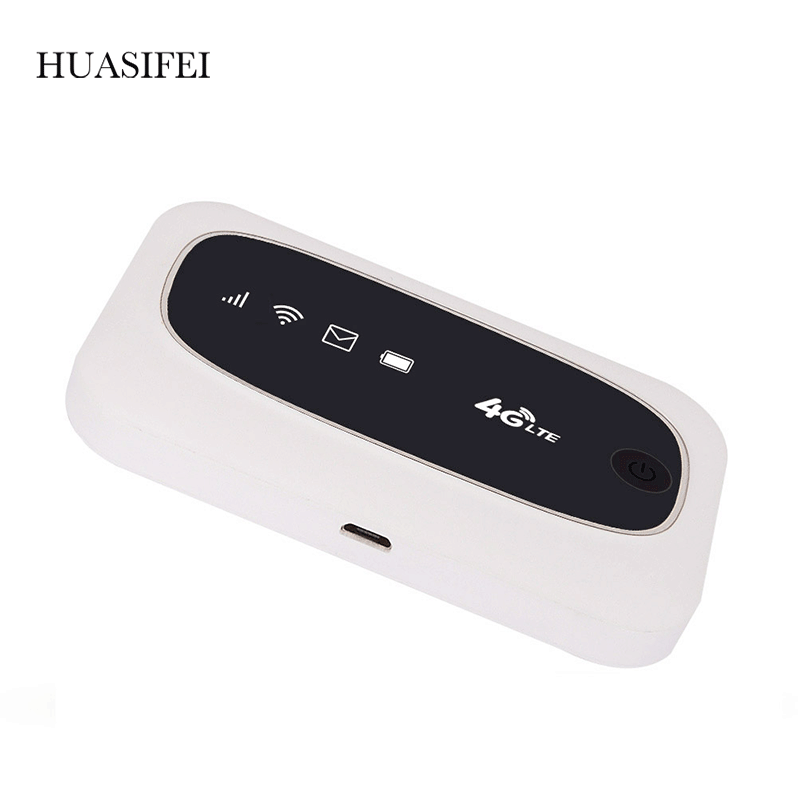 HUASIFEI 4g Wifi Router 150Mbps Wireless Wifi 3G/4G LTE Routers Portable Pocket wi fi Mobile Hotspot Unlocked Global Sim Card