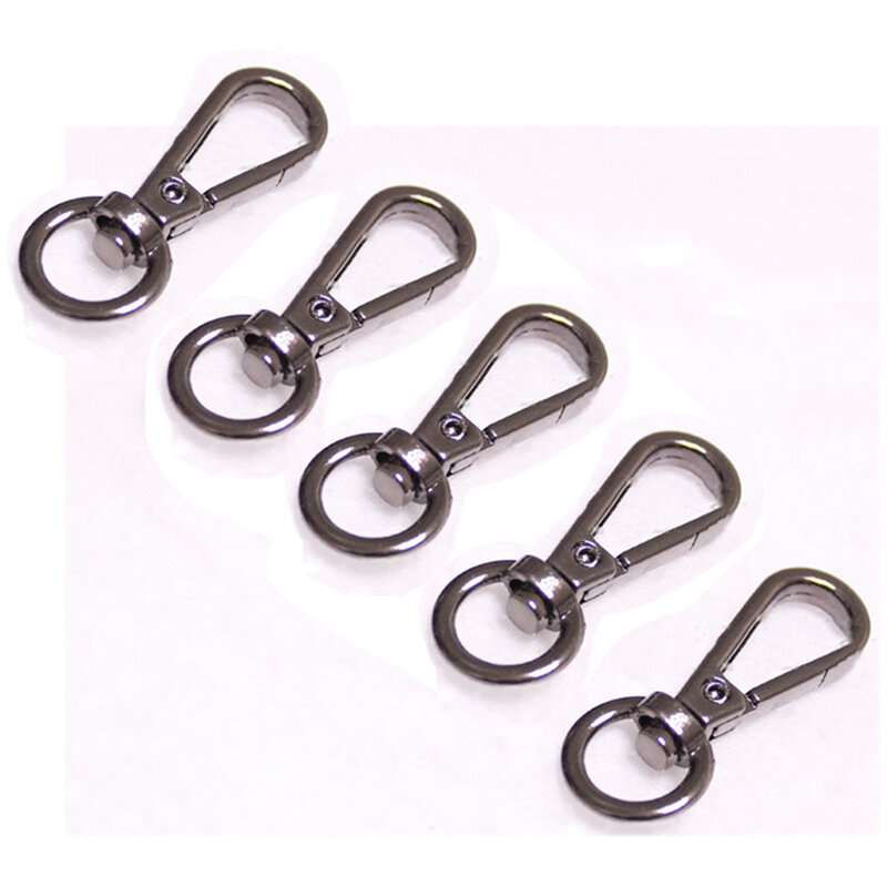 Metal Belt Buckle Swivel Trigger Lobster Clasps For Bag Hook Key Chain DIY Zinc Alloy Gold Silver Belt Buckle Bag Accessories