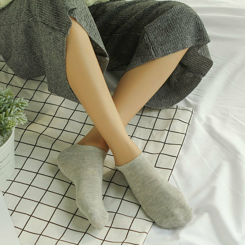 10 peças = 5 doce nova moda meias coloridas para mulheres e meninas casual curto tornozelo barco corte baixo feminino sox