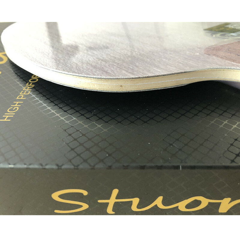 Stuor 19 New Dynasty Carbon ไม้ 7 ชั้นโครงสร้าง FL Handle หรือ CS Ping Pong ค้างคาวสำหรับใบมีดปิงปอง
