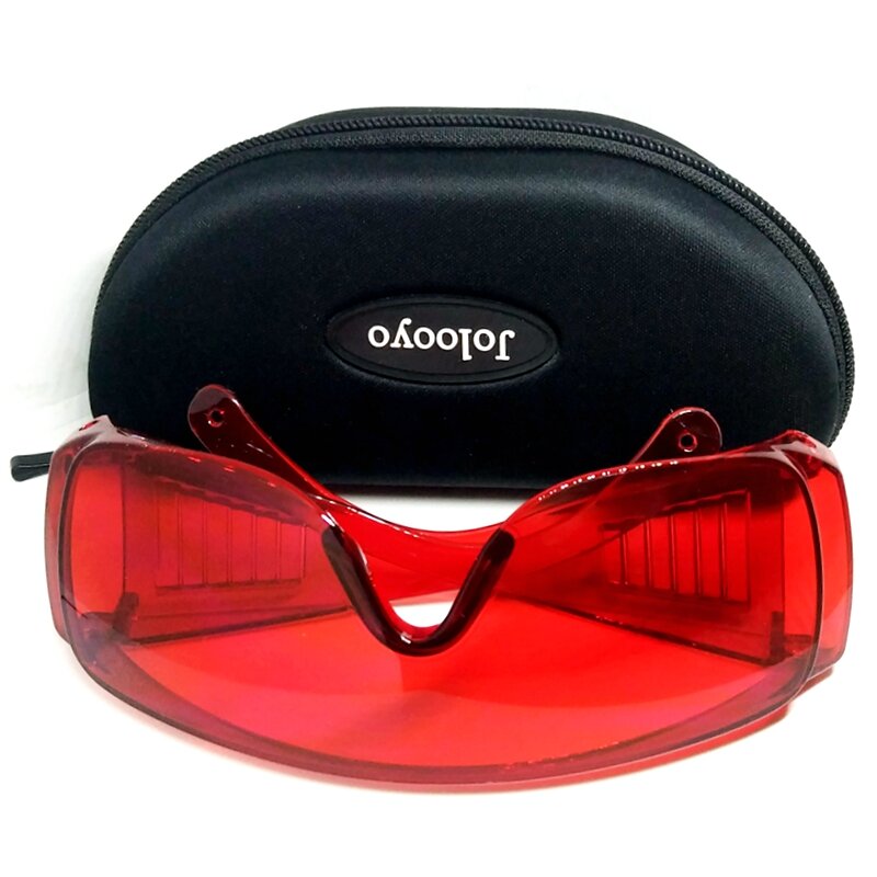 Kacamata keselamatan untuk Laser ungu biru hijau Laser Goggles 532nm kacamata pelindung dengan kotak