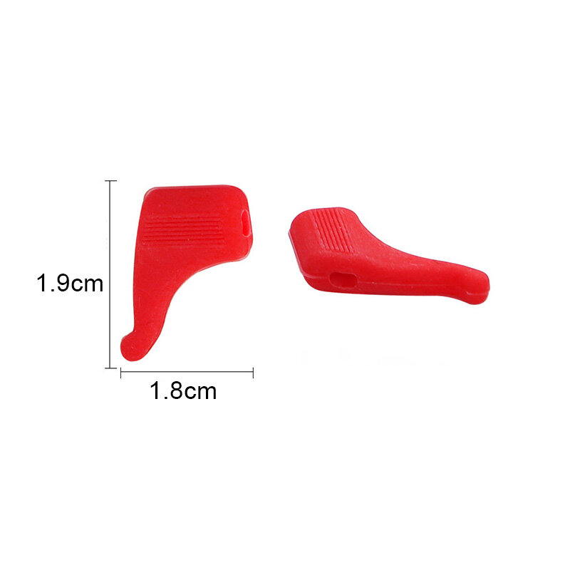1 Paar Topkwaliteit Siliconen Anti-Slip Houder Voor Bril Accessoires Bevestiger Oor Haak Sport Lenglas Tempel Tip Stoppers