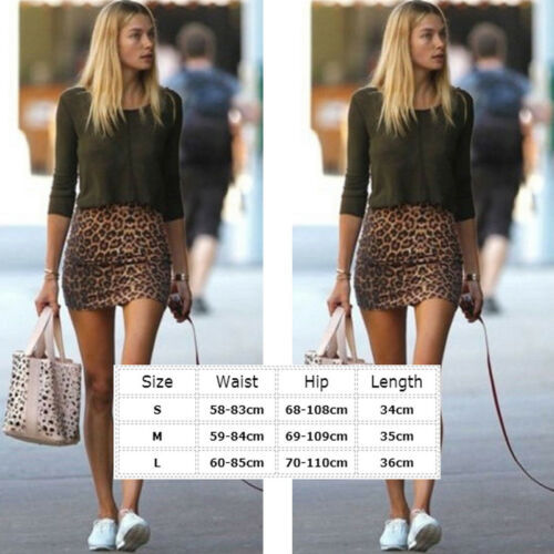 Sexy kobiet Leopard ziarna spódnica z nadrukiem lato moda Trend krótki wysokiej talii piórnik Hip "dzika moda" spódnica Mini na co dzień
