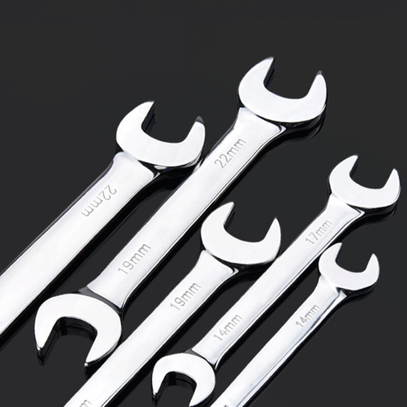 1 PCS Open End Spanner Wrench Double-Ended Wrenches Hand Tool Screw Driver Repair Tools Open Wrench