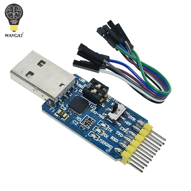USB 2.0-UART TTL 5 핀 커넥터 모듈, 직렬 변환기, STC 대체 FT232, CH340, PL2303, CP2102