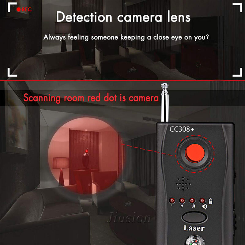 Mini detector de câmera anti candid gsm gps rf sinal dedektor anti-spy câmera escondida gizli kamera finder privacidade proteger a segurança