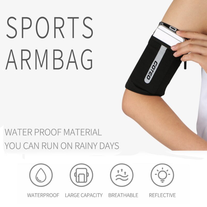 Running armband Universal Arm Band Pouch mobile phone Holder Outdoor Phone Arm pouch Sports Running Armband Bag Case Cover