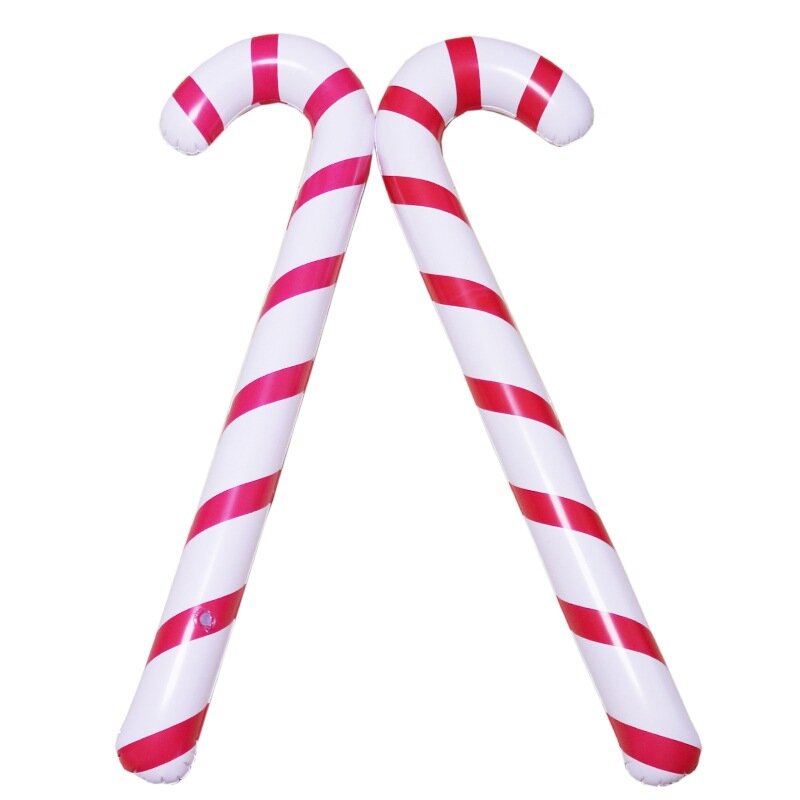 Christmas Inflatable Christmas Canes Lollipop Balloon Home Decoration Merry Xmas Ornaments Outdoor Decors Navidad Gifts 2022