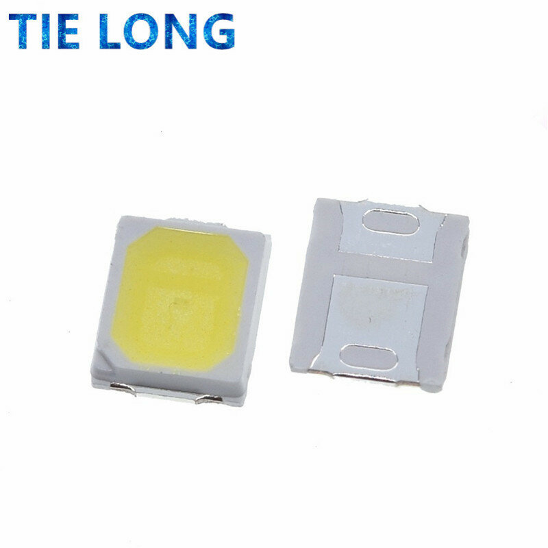Chip LED de alto brillo, 100 SMD, 2835 W, 21-25 LM, blanco cálido, nuevo, caliente, 0,2 Uds.