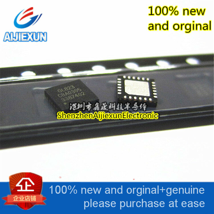 10 piezas 100% nuevo y original GL823 QFN24 GENESY USB2.0 chip 82, gran stock