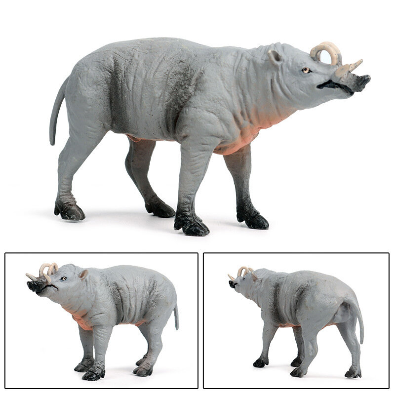 Simulación de cerdo modelo Animal de granja, jabalí salvaje, ciervo, cerdo, figura de acción, juguetes para niños, cognición, colecciona regalos