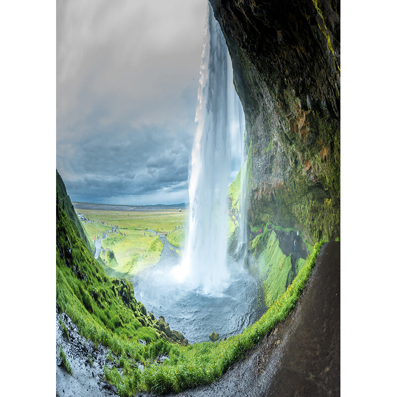 Фоны для фотосъемки SHENGYONGBAO с природным пейзажем водопадом, реквизит, весенний пейзаж, портретный фон для фотосъемки 21110WA-04