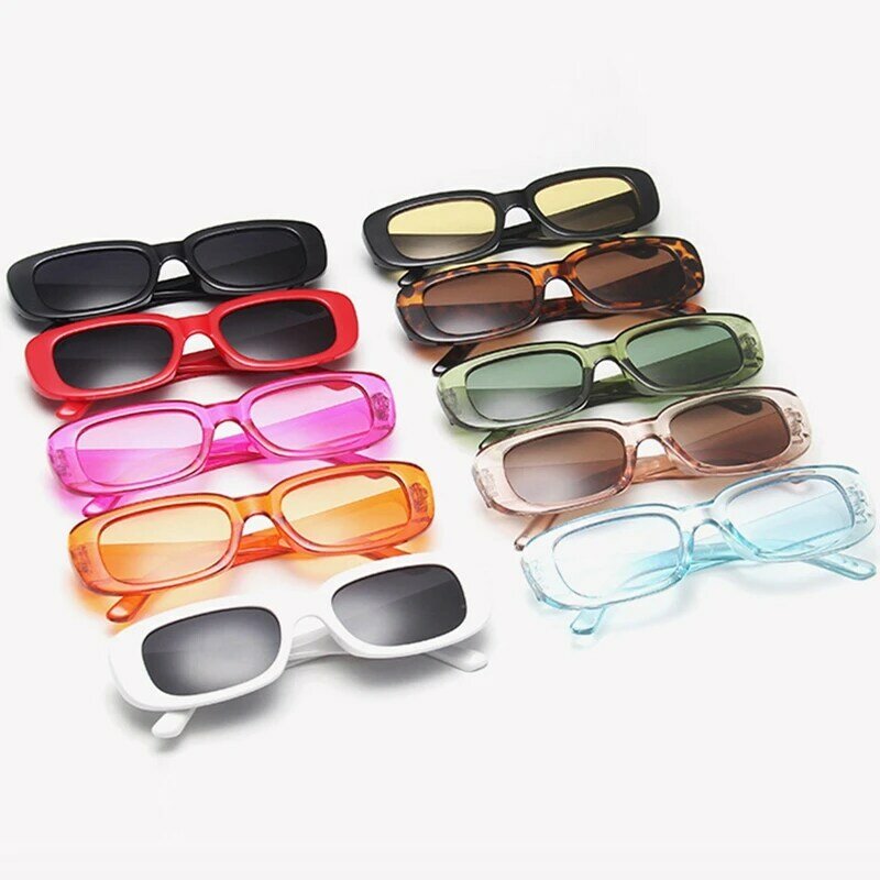 Gafas de sol cuadradas de moda Retro para mujer, gafas de sol de leopardo, Anti-UV, para viajes, pesca, senderismo
