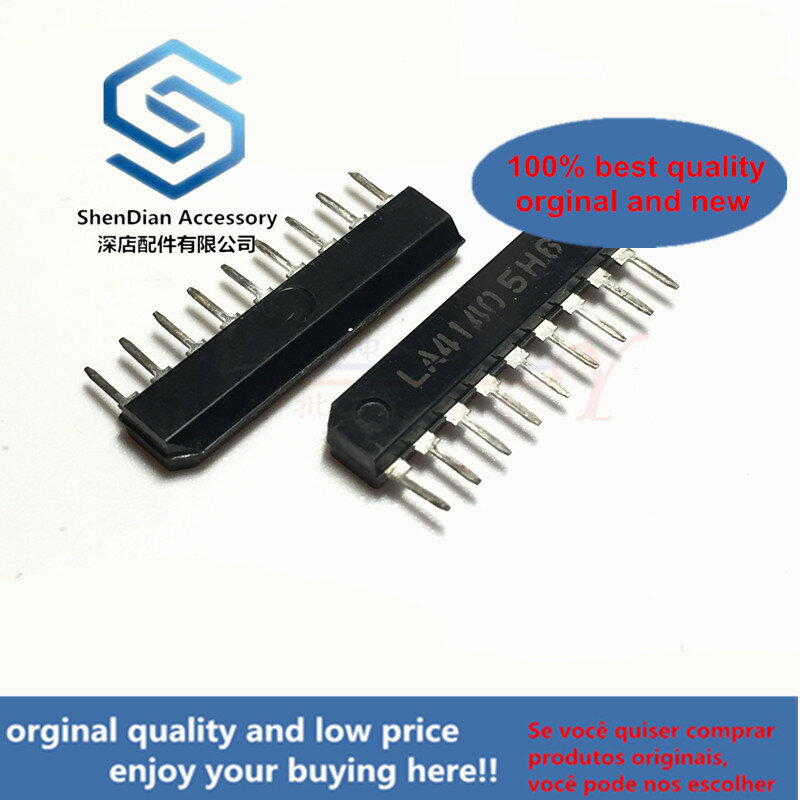 1pcs 100% orginal new LA4140 2-channel AF power amplifier radio recorder IC ZIP-9 in stock