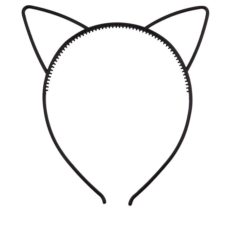 5 pz 10 pz la migliore vendita orecchie di gatto fascia lunetta ragazza accessori per capelli fasce per capelli puntelli per feste in plastica copricapo gioielli per bambini