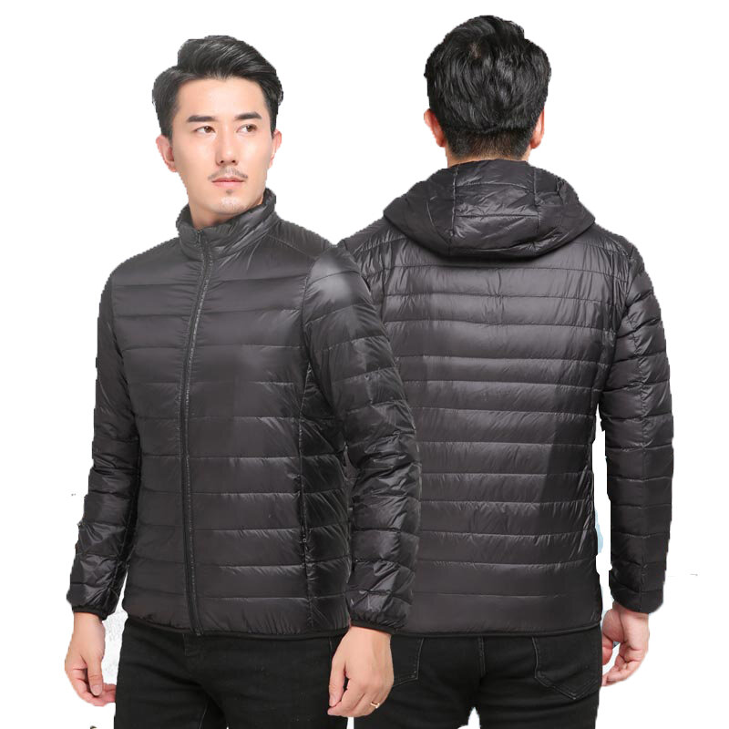 Men's All-Season Ultra Lightweight Packable Down Jacket Water and Wind-Resistant Breathable Coat 2023 Men Hoodies Jackets