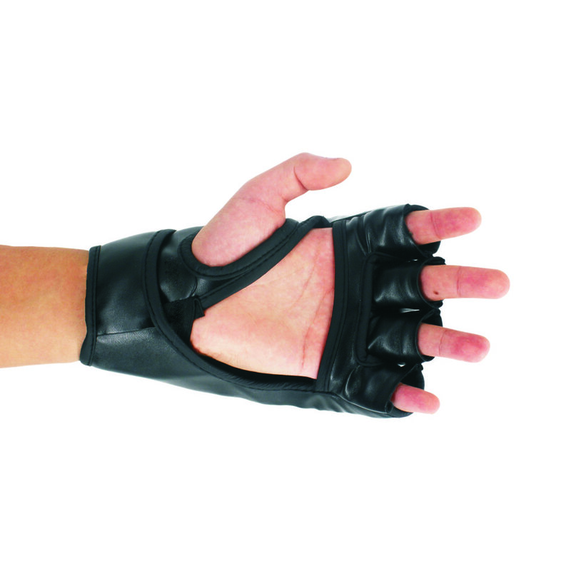 SUOTF noir combat MMA boxe sport cuir gants tigre Muay Thai combat boîte mma gants boxe sanda boxe gant tampons mma