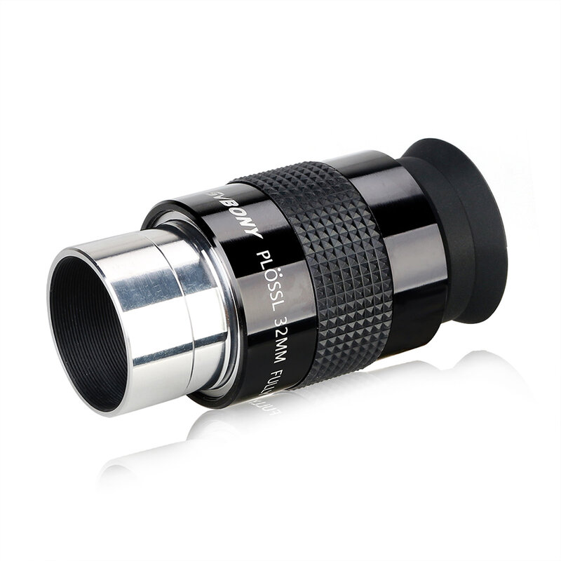 SVBONY lensa mata teleskop, 1.25 "(PLOSSL) PL 32mm desain 4-elemen 48 derajat tampilan SV131