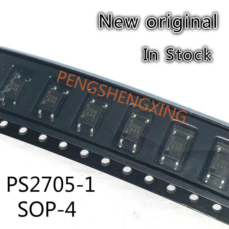 10 Stks/partij PS2705 PS2705-1 SOP4 PS2705 Optische Koppeling Chip