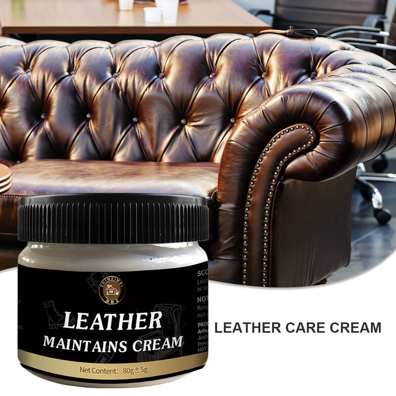 Leer Verzorgende Crème Auto Care Leather Crème Lederen Conditioner Voor Lederen Kleding Broek Zakken Autostoel Polijsten Voeding