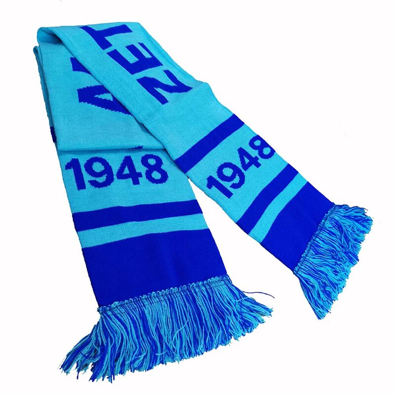 ZETA AMICAE ZA 1948, bufanda cálida, gorro azul griego