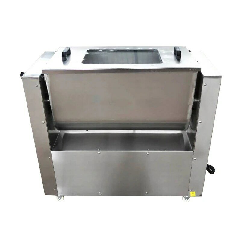 Máquina de relleno comercial de acero inoxidable, máquina de relleno multifuncional de dumplings, relleno Horizontal de salchichas