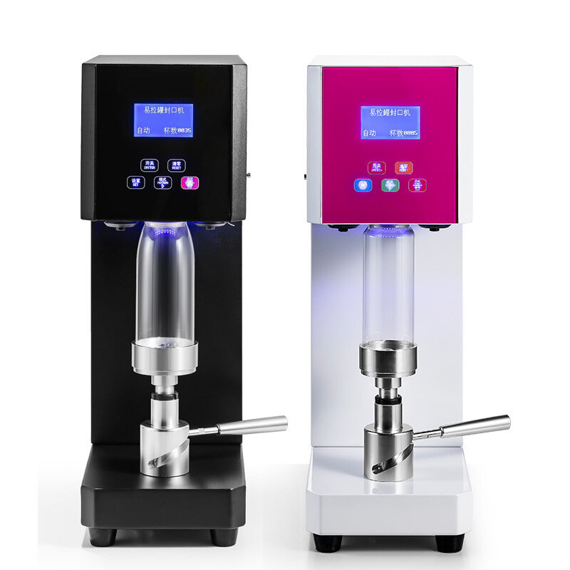 Máquina de selagem automática do chá do leite das latas plásticas da máquina da selagem 220v pode completo