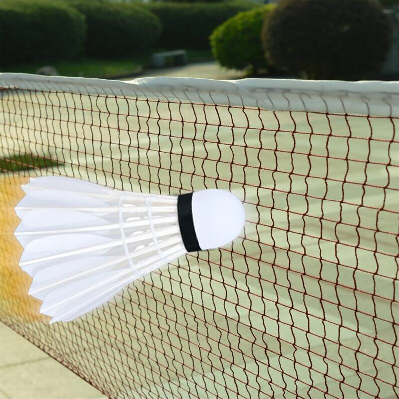 Jaring Latihan Profesional Jaring Olahraga Bulu Tangkis Standar untuk Tenis Bulu Tangkis Luar Ruangan Pengganti Jaring Bola Voli 6.2*0.64M