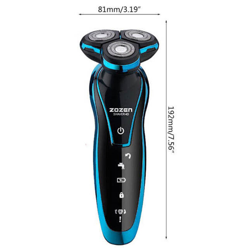 4 en 1 Rechargeable rasoir électrique Machine à raser rasoir tondeuse à barbe soins du visage pour hommes rasoir électrique avec tondeuse
