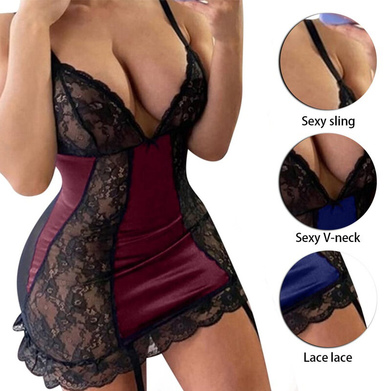 Sexy quente mulheres porno senhoras perspectiva erótica limgerie sleepwear sutiã de renda tanga garter conjunto garter gargantilha bordado lingerie roupa interior