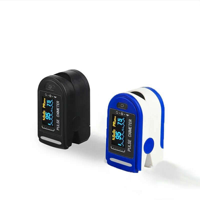 Uso Domestico portatile Digitale della Punta Delle Dita pulsossimetro Saturazione di Ossigeno Nel Sangue Meter Dito Monitor