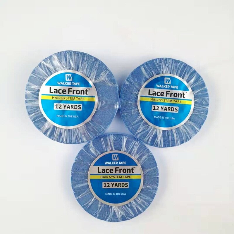 ultra hold tape hair extension lace front lace wig glue tape adhesives Hair side tape for hair in human hair extensions blue