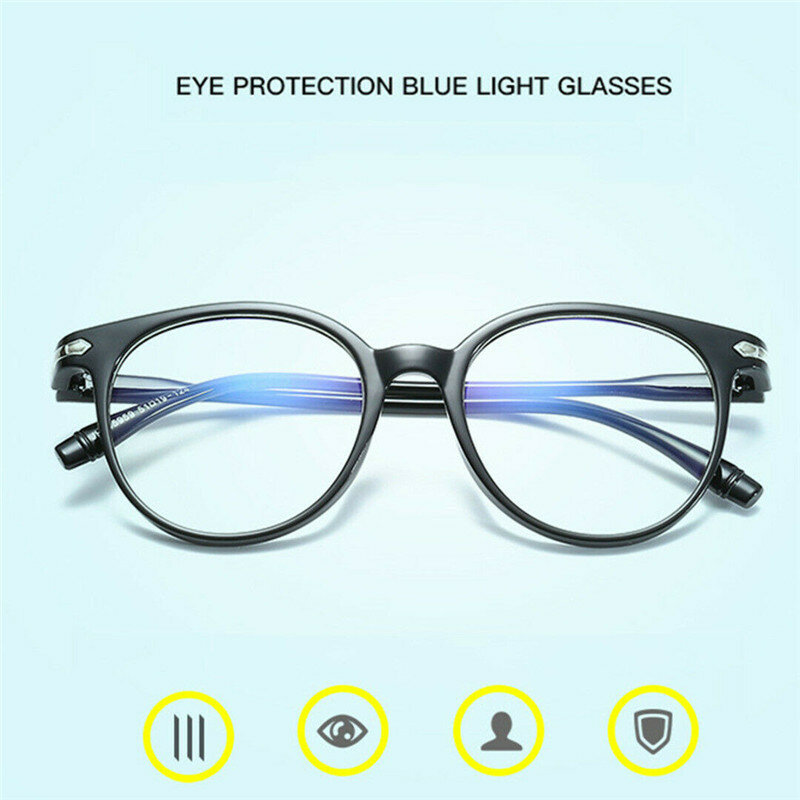 Elopic Frame Kacamata Mata Optik untuk Wanita Pria Bingkai Kacamata Ultraringan Wanita Pria Transparan Hitam Merah Muda Biru Oculos