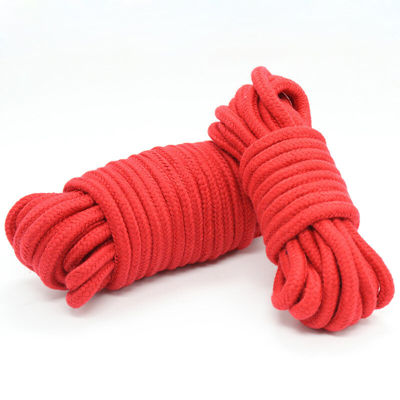 20 m/10 m/5 m  Soft Cotton Rope For Female Couple Sex Product Slaves BDSM Bondage Adult Games Binding Rope Role-Playing Sex Toys