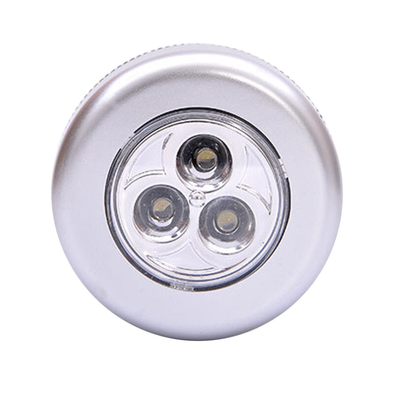 Mini controle de toque noite lâmpada para roupeiro quarto escadas cozinha sem fio led sob a luz do armário alimentado por bateria luz do armário