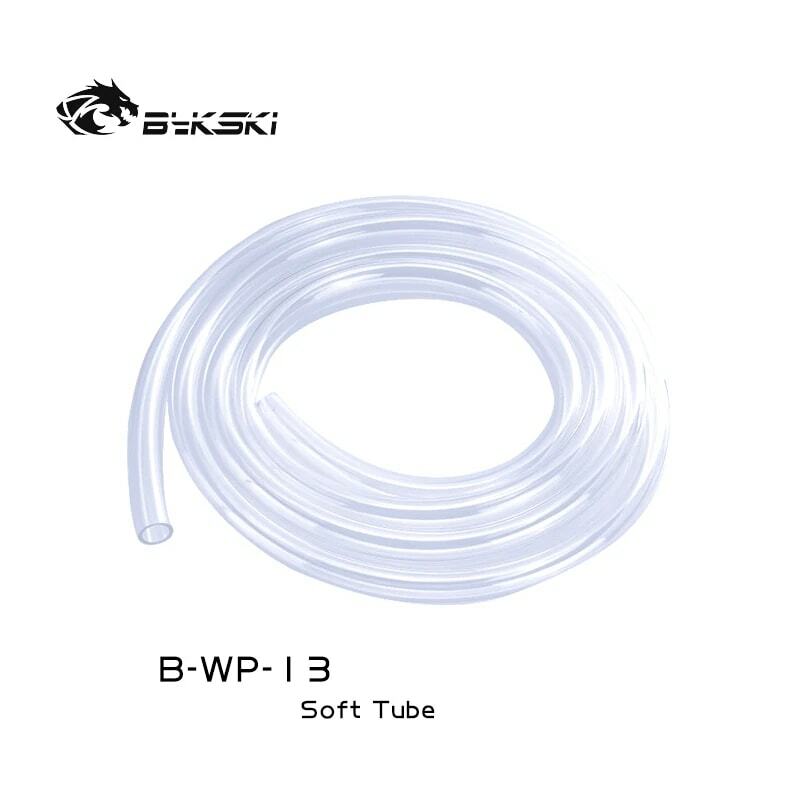 Tubo de mangueira de resfriamento de água Bykski-PC, B-WP-13, B-WP-16, B-WP-19, 1m Tubo macio, 3/8 "ID * 1/2", OD 10x13mm, 10x16mm, 13x19mm