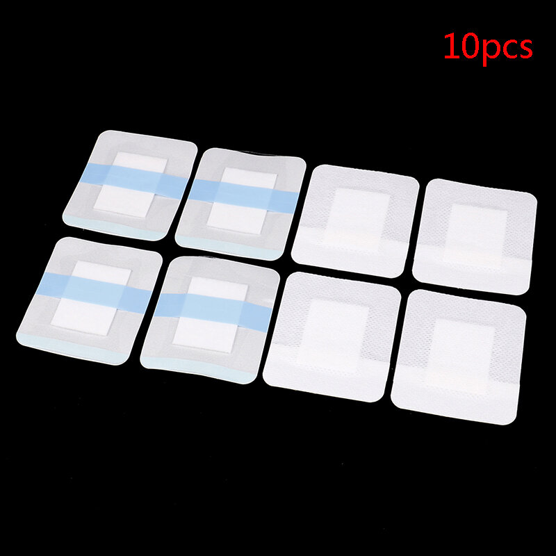 Hoge Kwaliteit 10Pcs Medische Pleister Ademend Waterdicht Transparante Tape Pu Film Zelfklevende Bandage Ehbo Emergency
