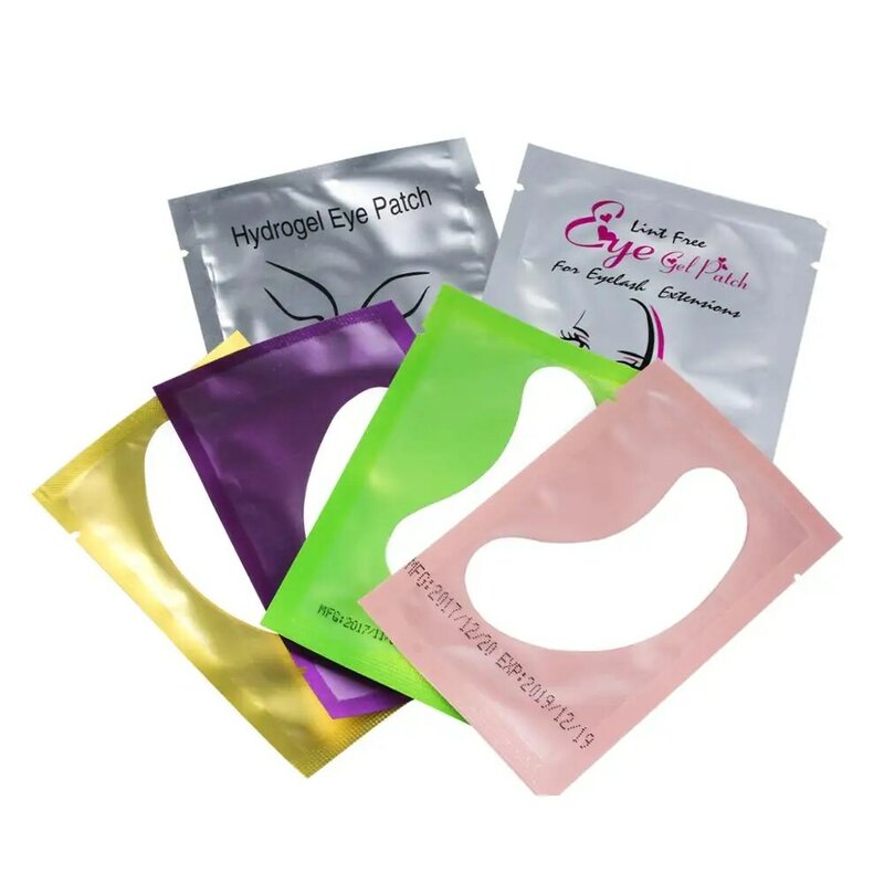 Накладки для наращивания ресниц 50 шт. гелевые накладки для глаз безворсовые накладки для ресниц профессиональные инструменты для макияжа Венди ресницы